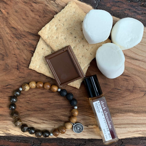 S'more Chocolate Paired Bracelet